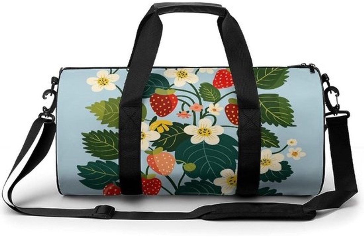 Sporttas Cilindrisch - Gymtas Reistas - Sporten Reizen - Waterdichte Oxford Stof - 45 x 23 x 23 cm