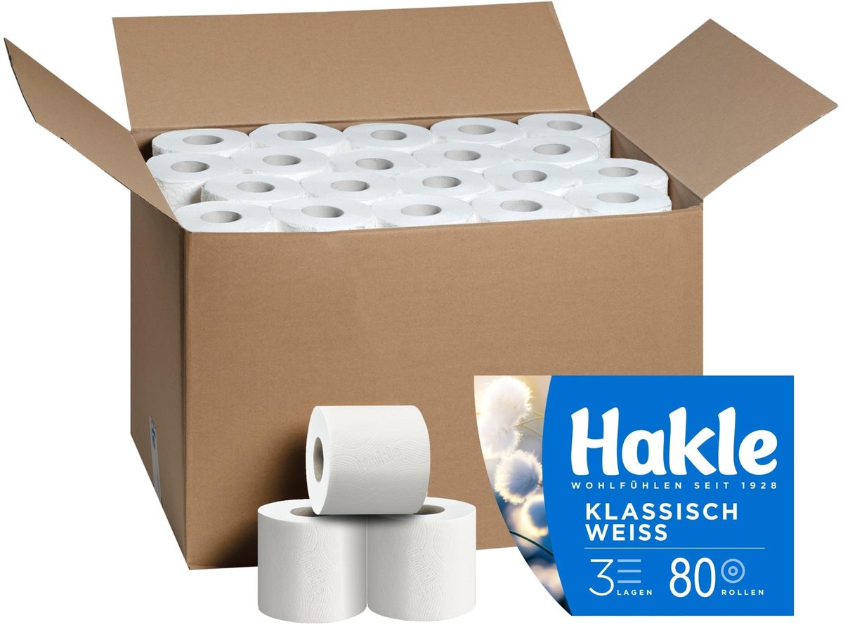 Toiletpapier Classic - 80 Rollen, 150 Vellen Per Rol