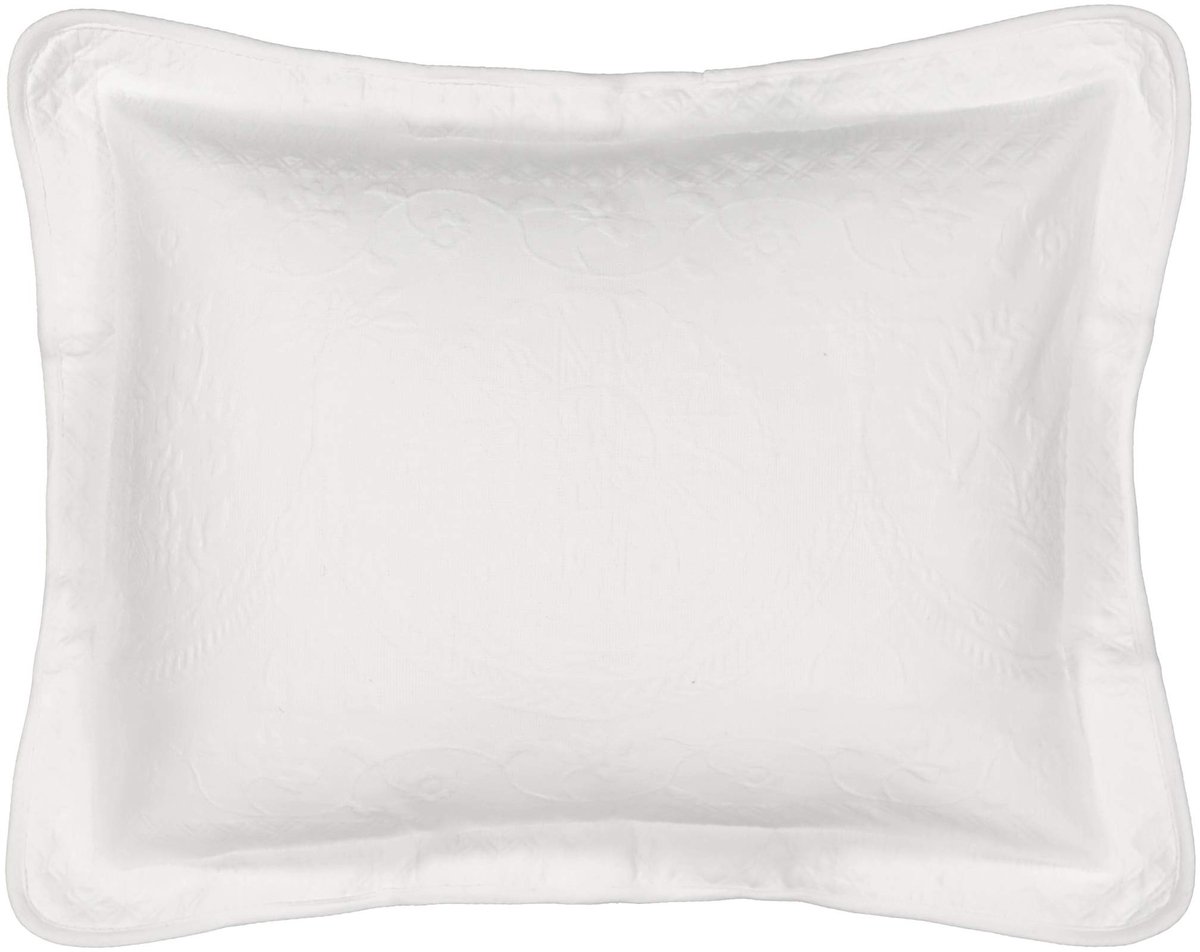 Kussen Sham King - Wit 20 x 36 inch