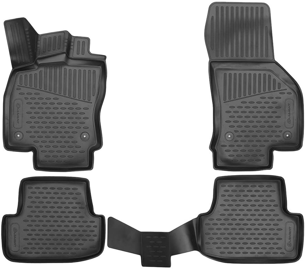 TPE Vloermatten voor Volkswagen Golf 8 - Perfecte pasvorm, set van 4