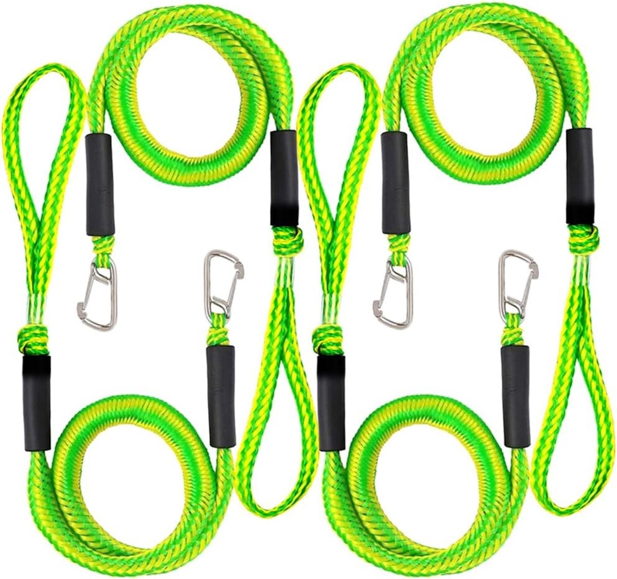 Elastic Trekkoord voor Bootaccessoires - 4 Stuks Verstelbare Touw voor Bevestiging, Varen en Mooring