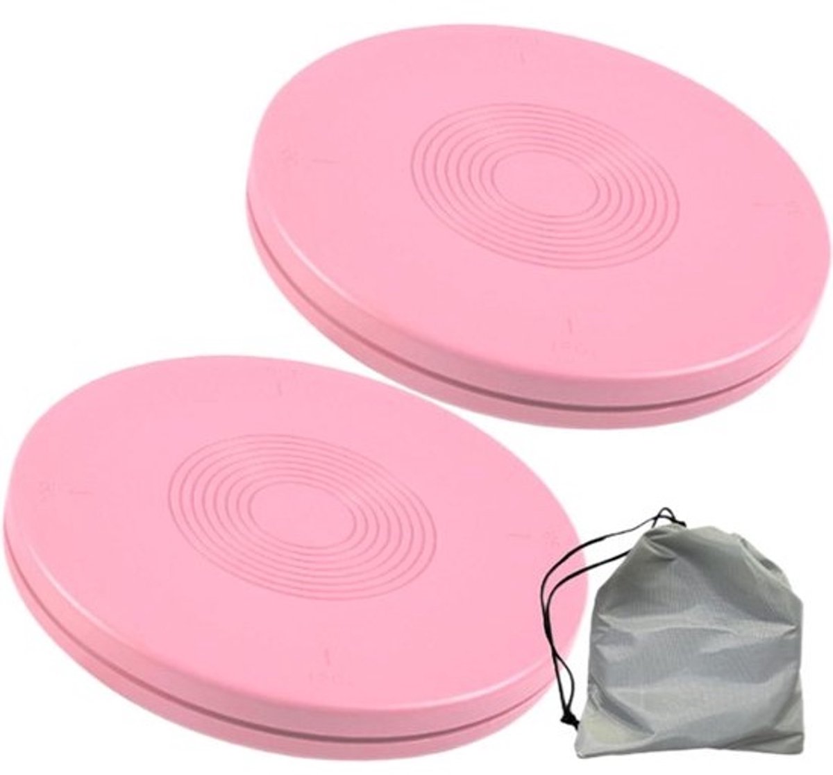 Draaiplateau Dans - Pirouette Trainer Spinner - Balans Verbeteren - Antislip Basis - 20.5 cm - Roze