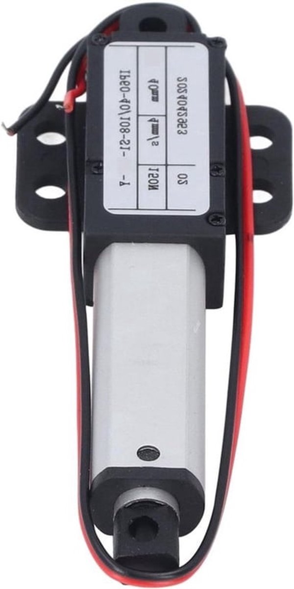 Elektrische lineaire actuator 150N 4 mm/s 40 mm slag duwstang met vleugels voor industriële geneeskunde (24V)