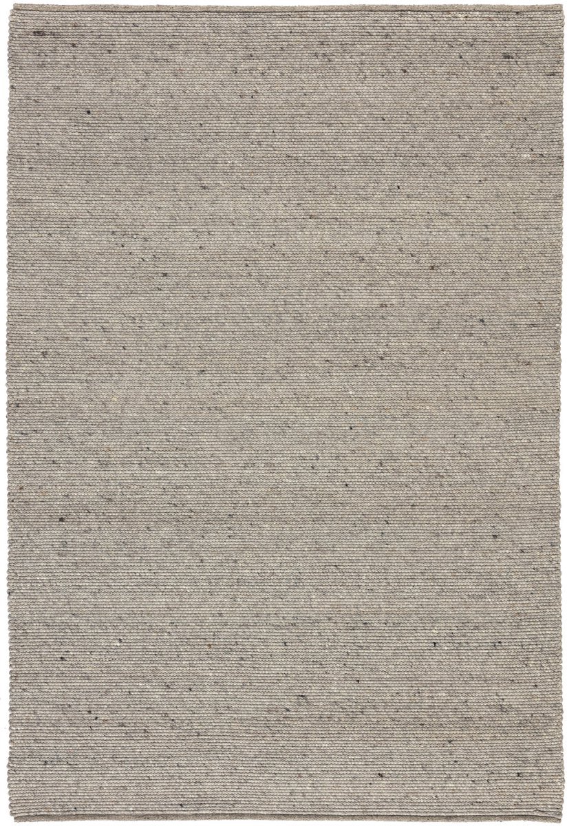 Lino Alba Taupe Vloerkleed 200x300cm - Handgeweven Tapijt van 100% Viltwol - 12mm dik - 2,8kg/m² - Hoogwaardig Vloerkleed voor o.a. Woonkamer, Eetkamer, Slaapkamer en Hal