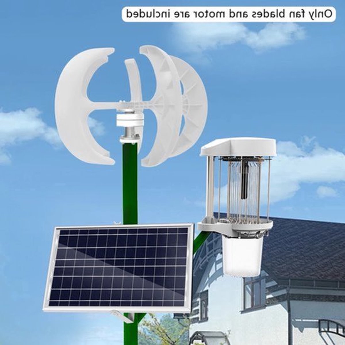 Windturbine – Zuinige Windgenerator – Duurzame Energiebron – Thuisgebruik – 600W Generator – Waterdichte Controller - 24V