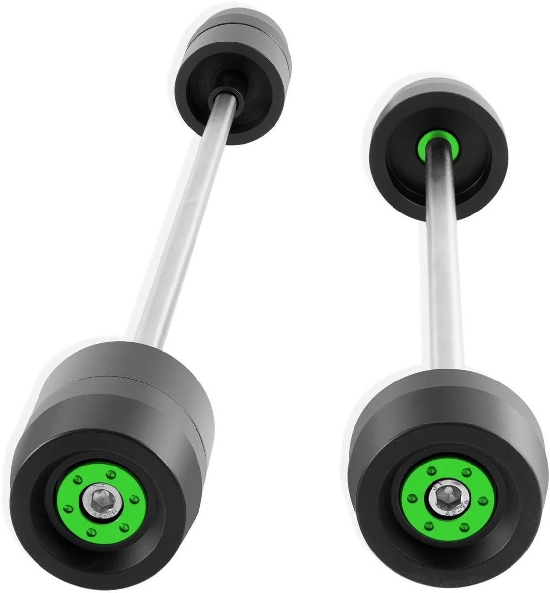 Vork As Sliders Crash Protectors - Compatibel met ZX-10R en Ninja1000R - Groen
