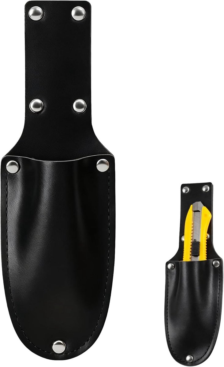 Leren Etui voor Opvouwbare Messen met Ceclip, Ideaal voor Dagelijks Gebruik, Jacht en Kamperen