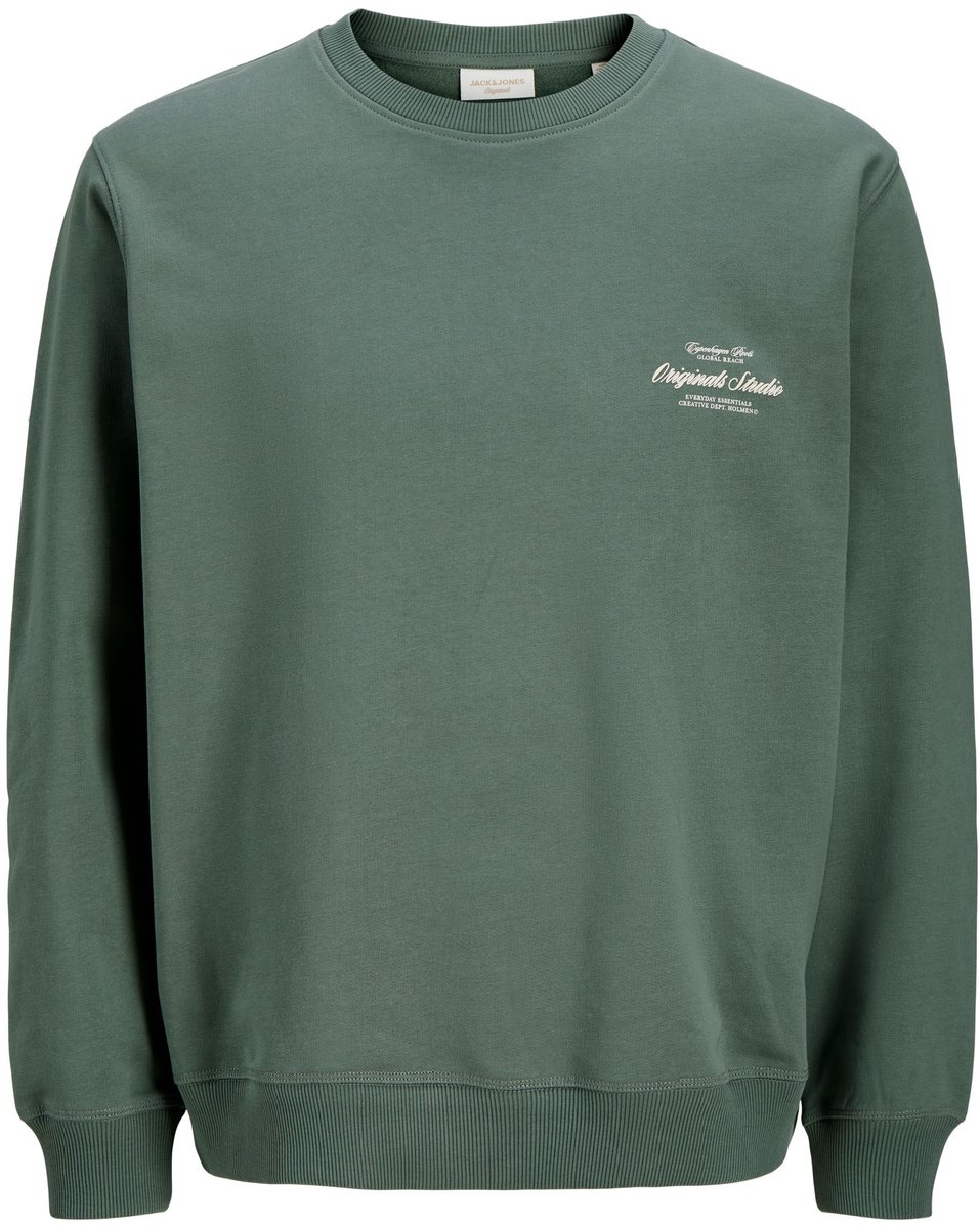 JACK & JONES - JORNORREBRO TYPO BACK SWEAT CREW NECK Heren Trui