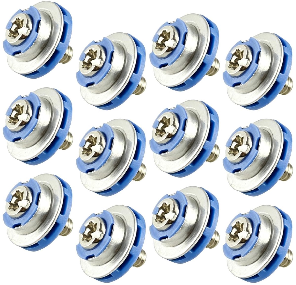 Set van 12 Schokabsorberende en Duurzame Bevestigingsschroeven voor 3.5 Inch HDD's, Geschikt voor Diverse Modellen zoals DC5800, DC7800 en Z200