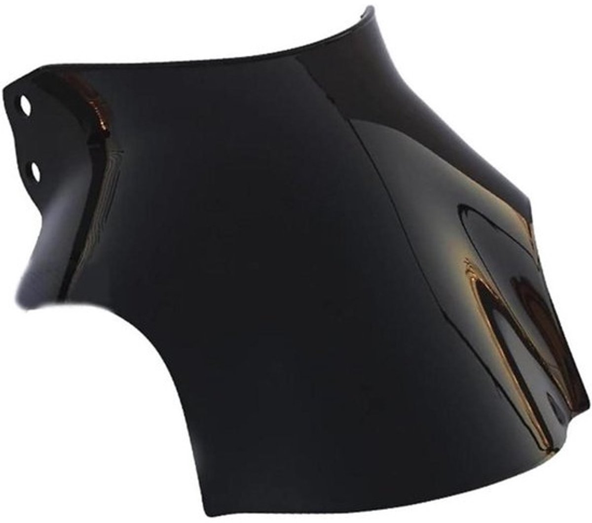 Motorfiets Windscherm - Windgeleider Deflector - Comfortabel Rijden - Verbetert Windbescherming - Universele Pasvorm - Zwart