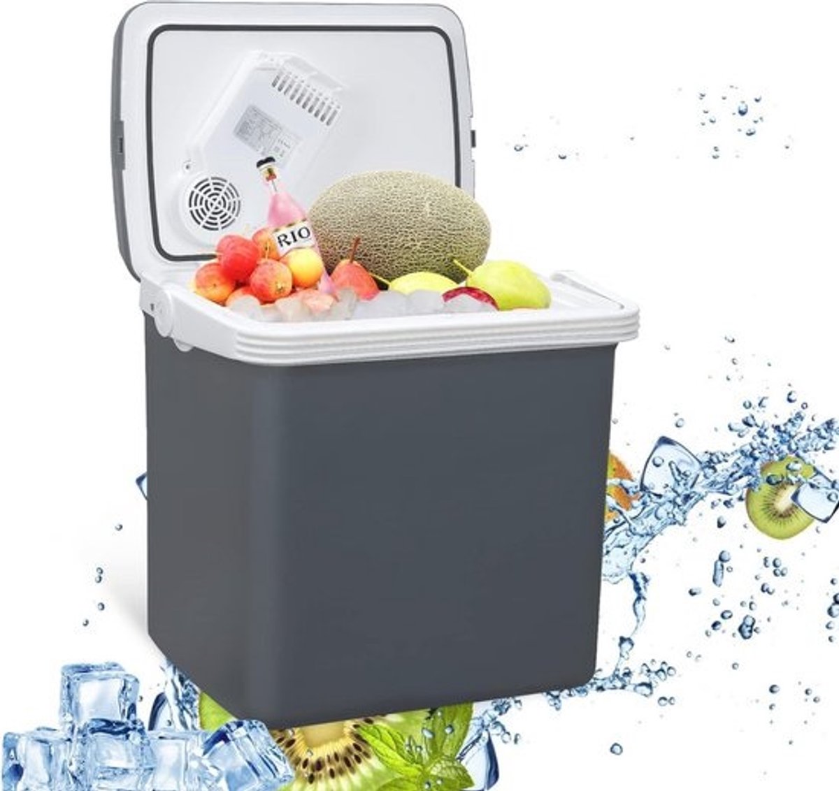 Draagbare Koelbox 24 Liter - Elektrische Mini-Koelkast voor Auto en Camping