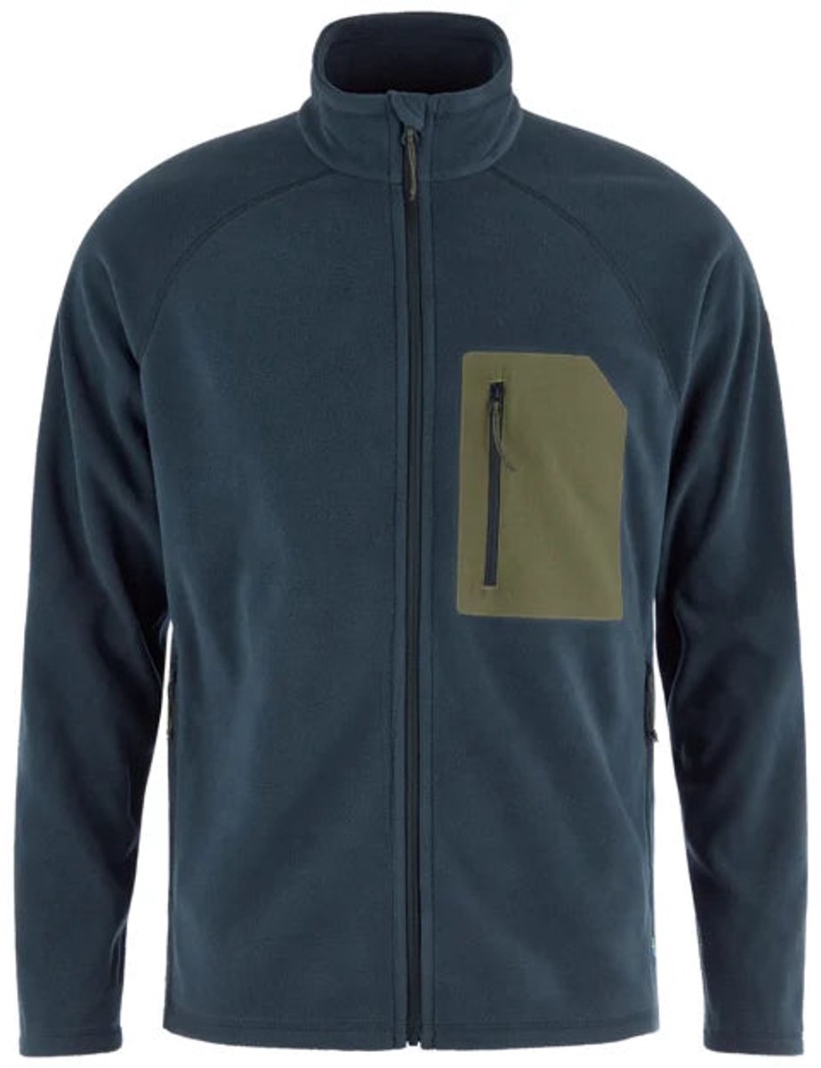 FJALLRAVEN Kaipak Fleece M Marineblauw