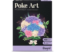 Poke Art Hydrangea Flower