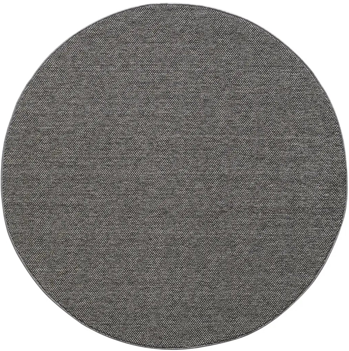 Dutch XXL Rond Vloerkleed | Tapijt | Loom | Uni | Grijs, foto 2