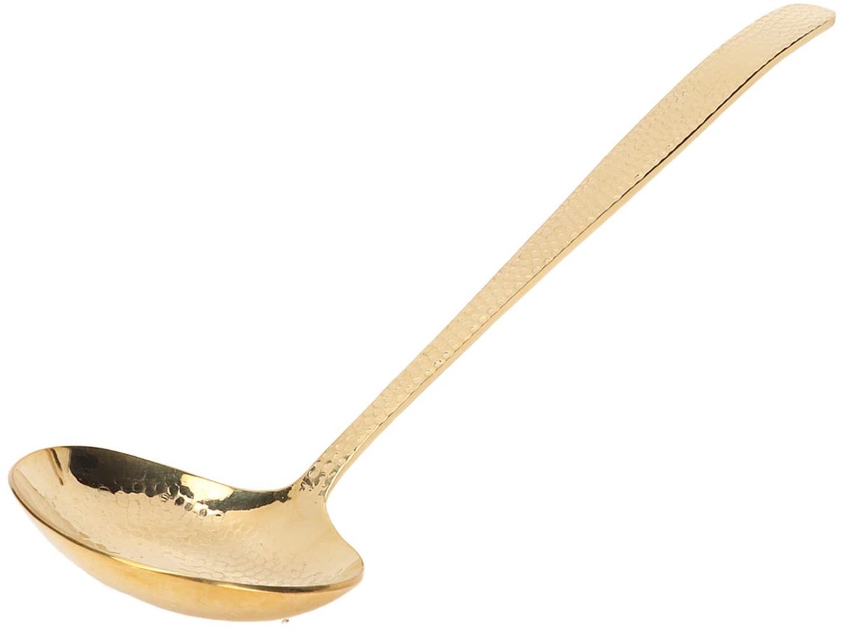 Gouden Soeplepel - 304 Lepel met Lange Handgreep