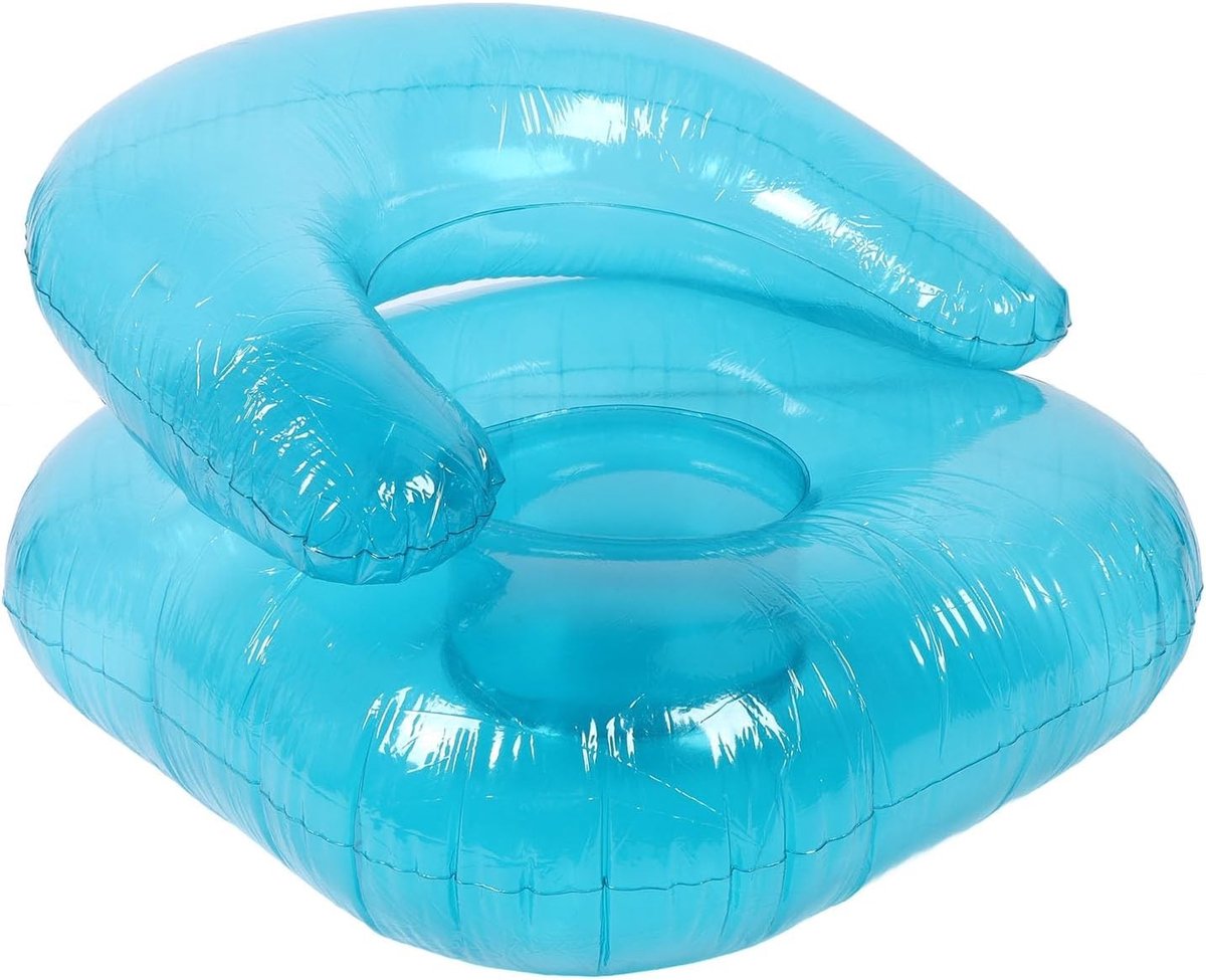 Ergonomische Opblaasbare Stoel van Duurzaam Geurloos PVC voor Comfortabel Leven, Perfect voor Lezen en Films Kijken