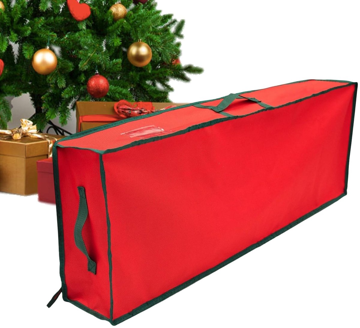 Opbergdozen voor Inpakpapier met Handvat - Rood