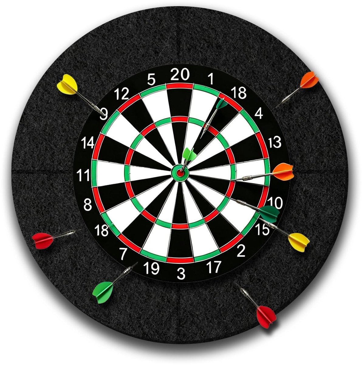 Dartbord Wandbeschermers - Rond - Maat M