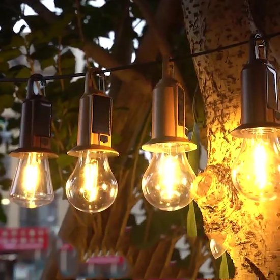 1 stuk - Campinglamp op zonne-energie - Draagbare buitenlamp - USB oplaadbare tentlamp - Retro LED campinglamp voor buiten - Campinglamp met afstandsbediening - Hanglamp geschikt voor wandelen, backpacken, vissen en noodgevallen bij stroomuitval — afbeelding 5