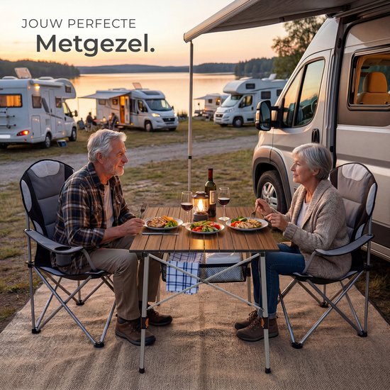 tectake® Campingtafel - 90 x 52 x 47 - 70 cm - Klaptafel van Aluminium - Oprolbaar Tafelblad - Vouwtafel - Reistafel - Tuintafel - Weerbestendig - In hoogte verstelbaar - Draagtas - Inklapbaar - Houtlook van Merkloos — afbeelding 5
