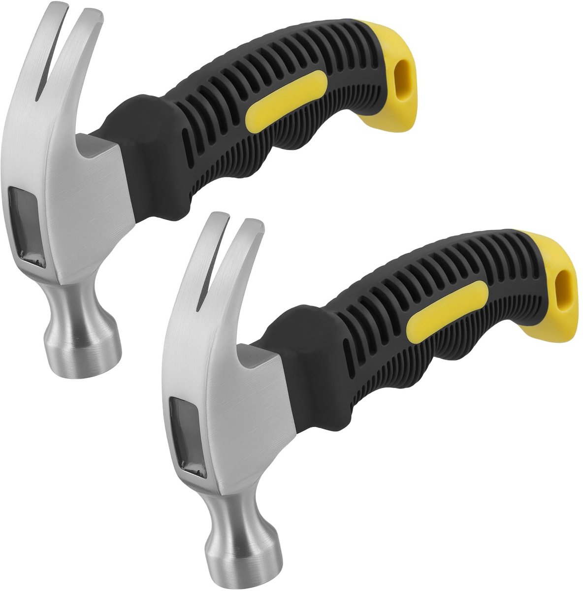 Klauwhamer, stubby claw hamer, 155 mm kamerhamer voor reparatie, camping, houtwerk