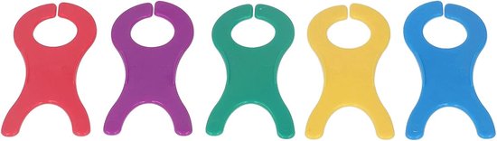 50PCS garenklossen spoel, kunststof wollen wikkelplank, kunststof lichtgewicht grote garenklos, garenklos voor het weven van naaiambachten — afbeelding 5