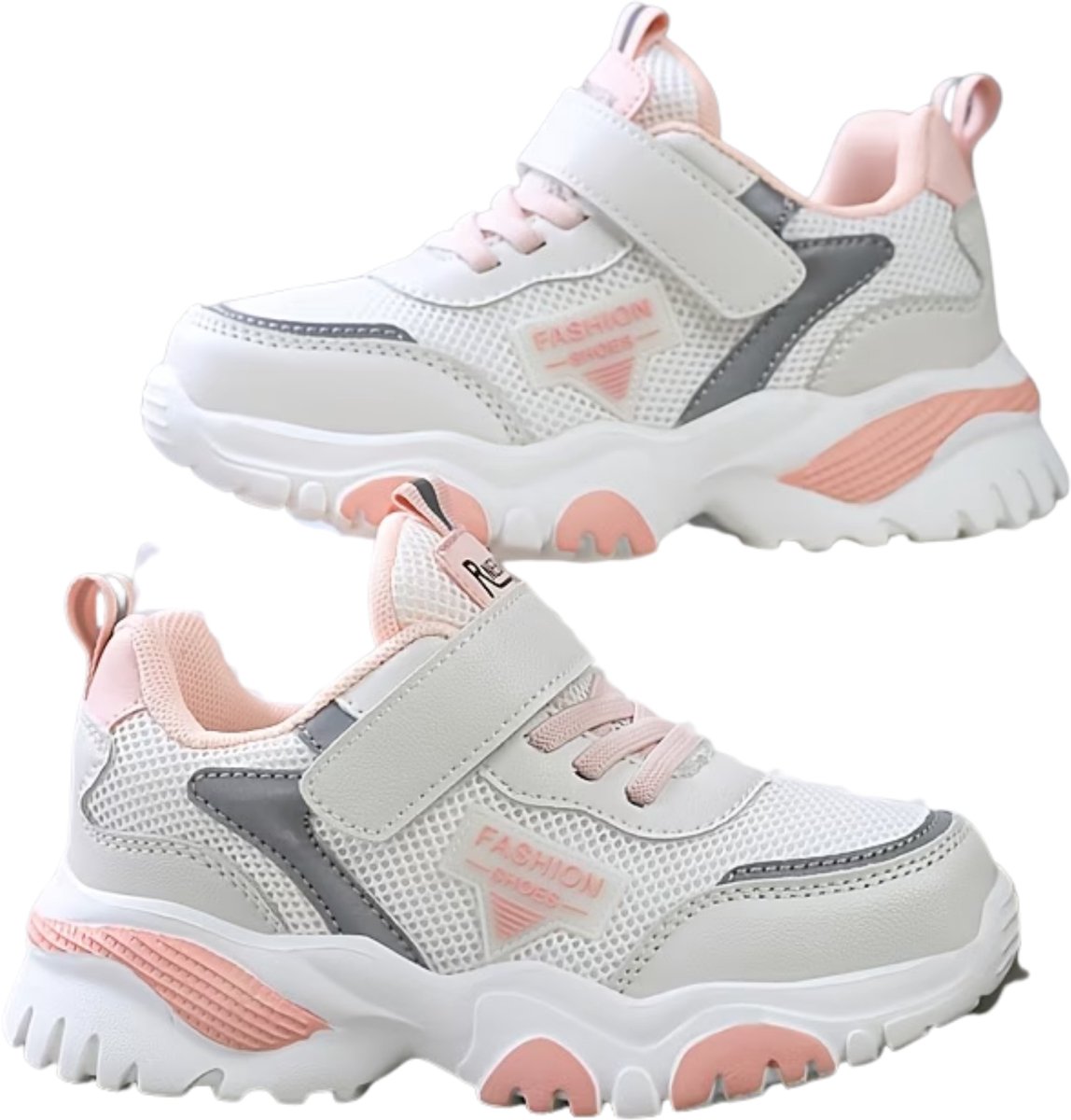 Currero Schoenen Meisjes Sneakers Comfortabel Wandelschoenen Casual Kinder Schoenen 34 Rood