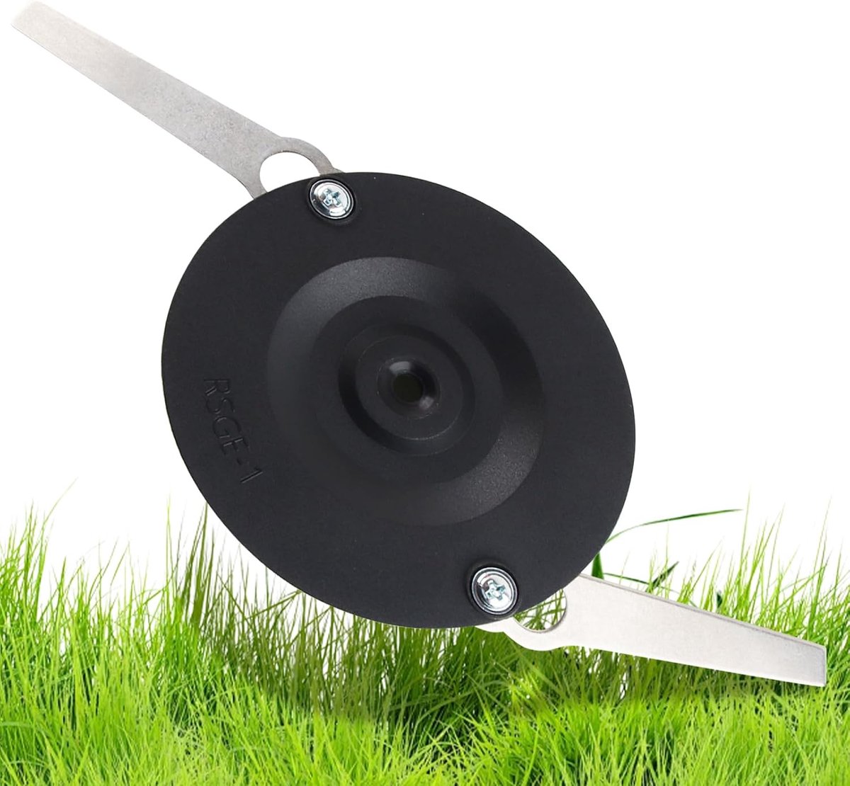 messenset voor accu-grastrimmer, 2 stuks reservemessen grastrimmer, inclusief snijschijf en schroeven, grastrimmermes, voor Einhell grastrimmer