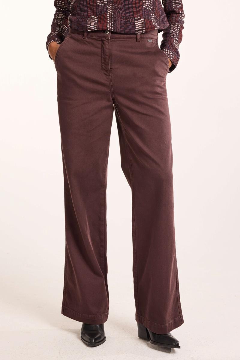 DIDI Dames Pants Icon Chocolate brown maat 48