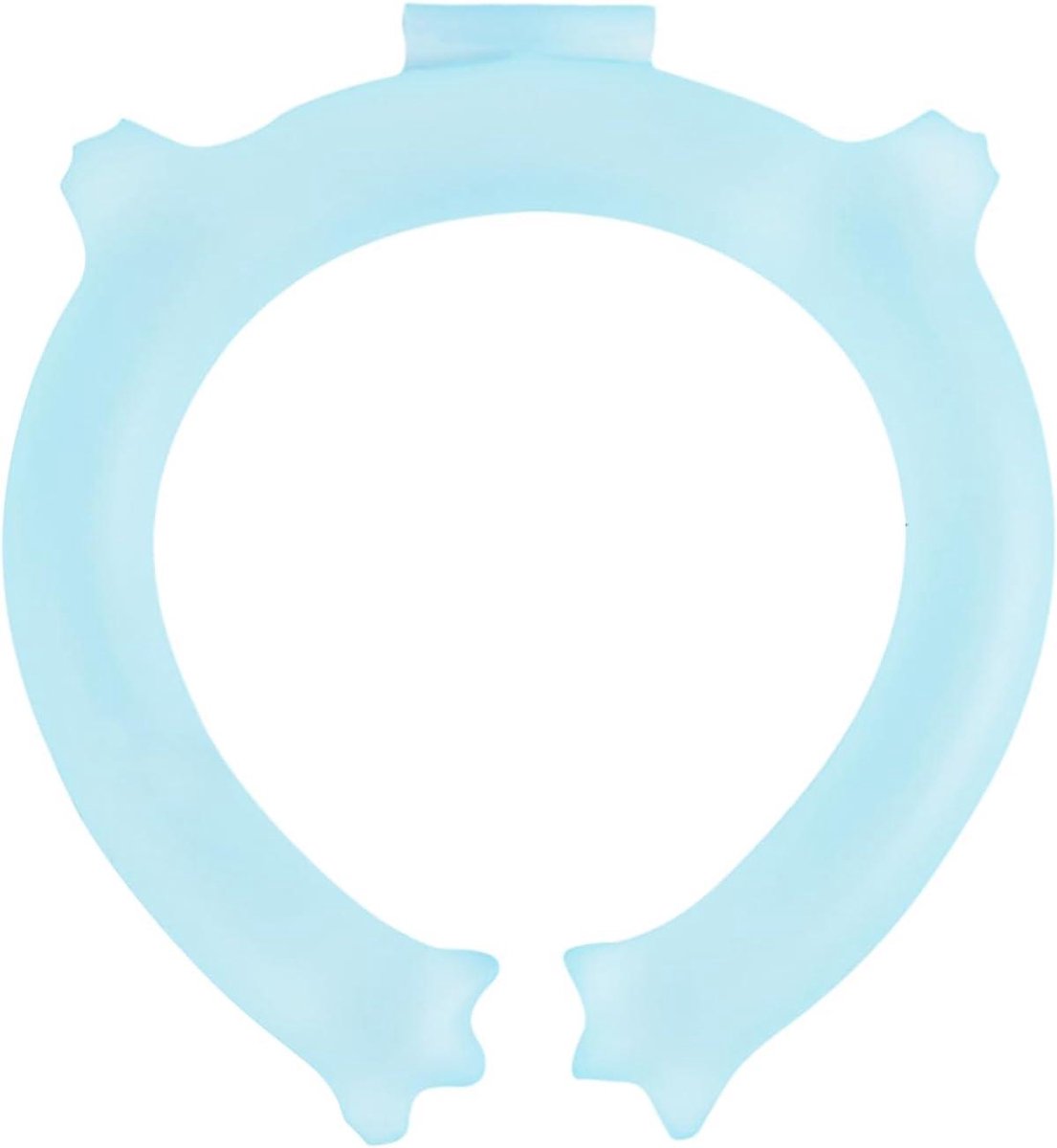 Nekverkoelende Ring - Koel Sjaal - Warm Weer Comfort - Herbruikbaar - 16 cm - Blauw