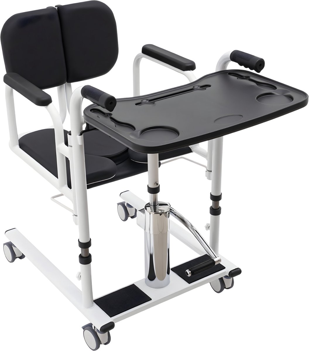 Hydraulische Patiëntenlift Deluxe - 180° Split Seat - Verstelbare Lift - Transferhulp Senioren