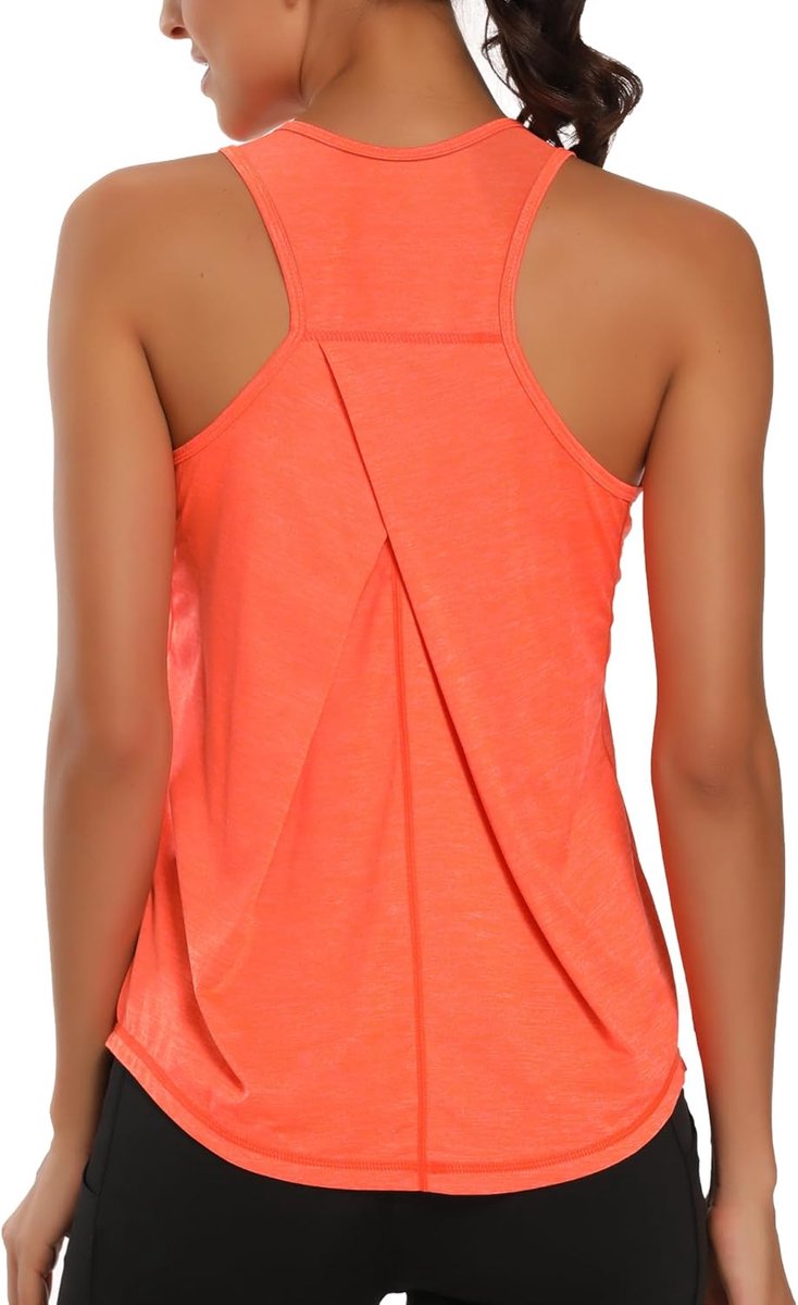 Tops voor vrouwen mouwloze yoga fitness shirts Racerback sporttop voor vrouwen