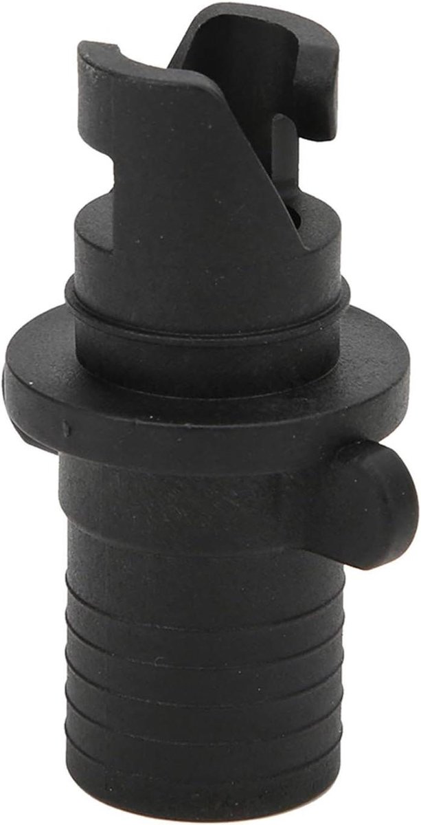 Opblaasbare Boot Ventiel Adapter - Kajak Pomp Connector - Boot Opblazen - Duurzaam PVC Materiaal - 2.1 cm Buitendiameter - Zwart
