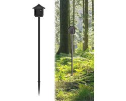 Spike Pole Mount - Bodemhouder Camera - Buitenbeveiliging Camera - Inclusief Siliconen Beschermhoes - 143 cm - Zwart