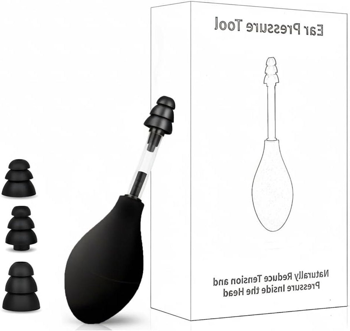 Oordrukontlastingsapparaat - Hoofddruk verlichter - Ontspanning hoofd - Natuurlijke luchtcirculatie - 14.5 x 8.8 cm - Niet gespecificeerd