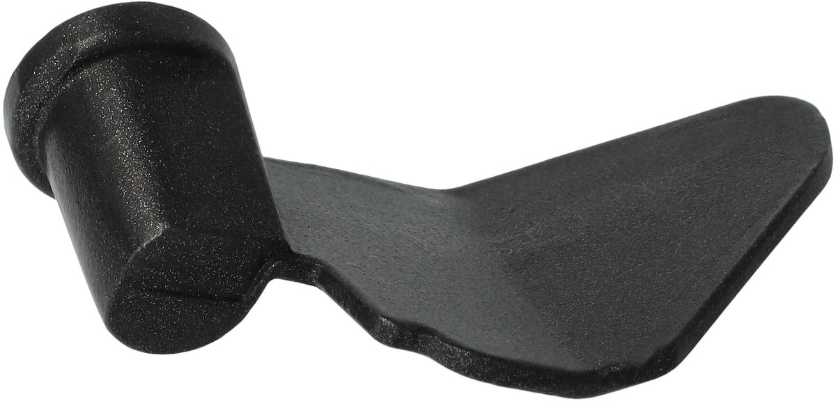 vhbw Deeghaak compatibel met Heru BBA54206 Broodbakmachine - Menghaak, 6,5 x 3,8 cm, Aluminiumlegering Zwart