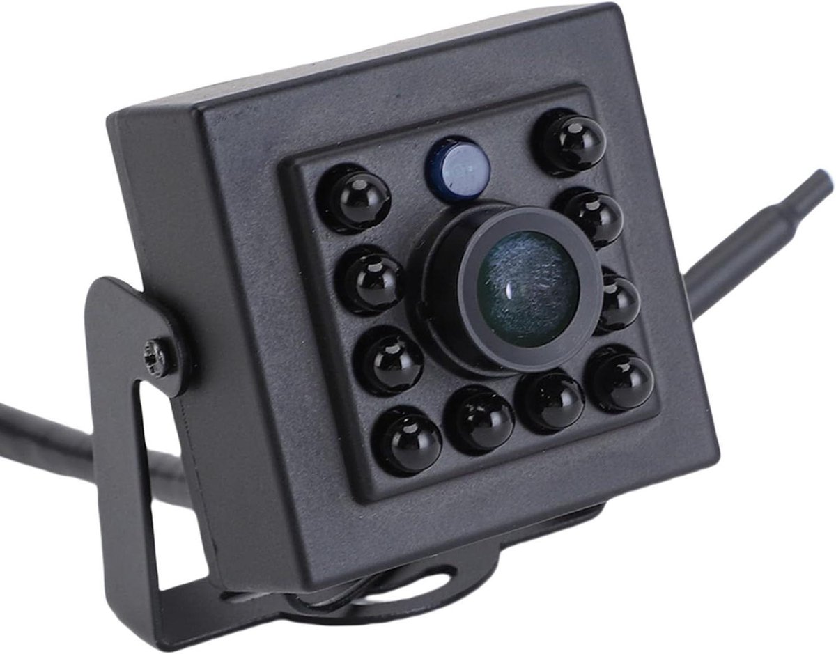 Vogelhuiscamera Module - Nachtzicht Camera - Natuur Observeren - Lage Licht CMOS Chip - 5MP - Zwart