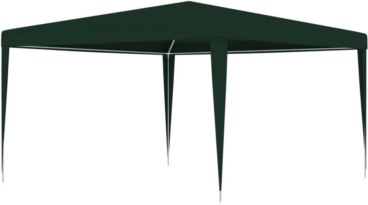 Zonnescherm Luifel - Feesttent Paviljoen - Buitenfeesten Organiseren - UV- en waterafstotend weefsel - 4 x 4 m - Groen