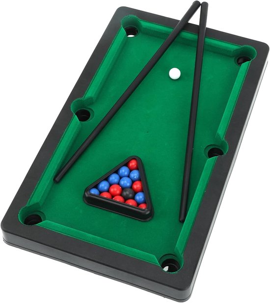 Mini Pooltafel - Biljartspel Tafel - Compact Plezier - Duurzame Constructie - 31 x 19 x 8 cm - Niet gespecificeerd van mini — afbeelding 2