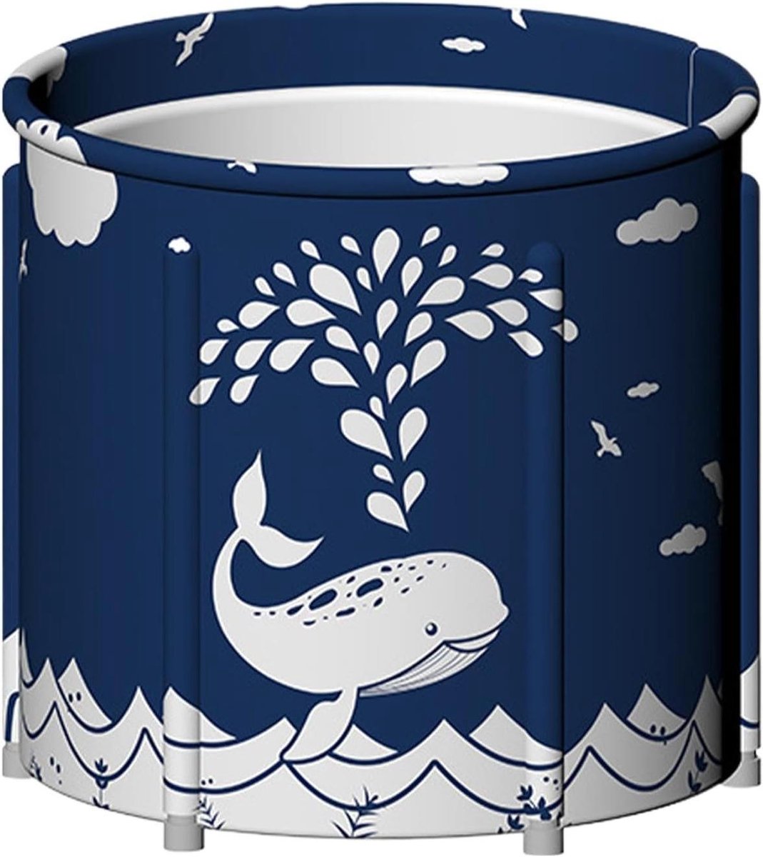 Draagbare Badkuip Volwassenen - Opvouwbaar Bad Spa Tub - Ontspanning Thuis - Ruimtebesparend Vouwontwerp - 70x65cm - Veelkleurig