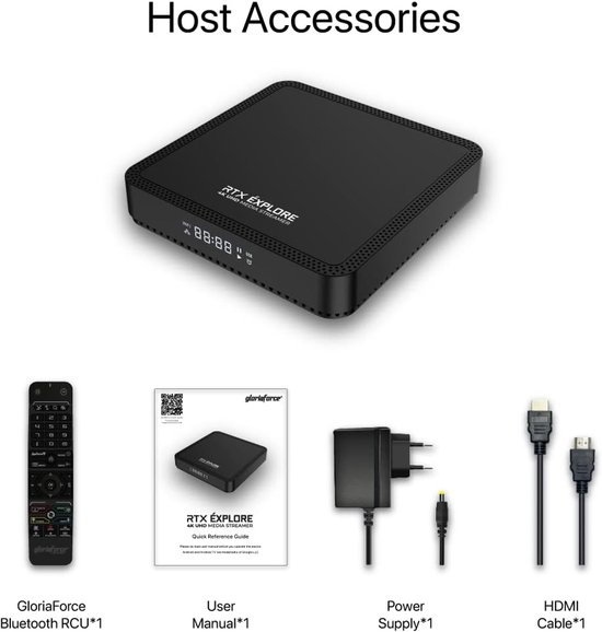 4K UHD Mediaspeler - Smart TV Box Android Box - Films Kijken - Android 11 Besturingssysteem - 16 GB Opslag — afbeelding 4