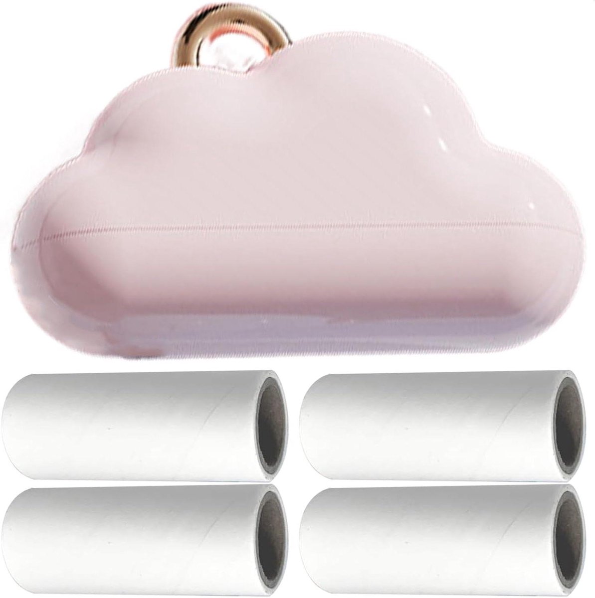 Pluisverwijderaar Kleding - Kledingroller - Kleding Onderhouden - Inclusief 4 Navullingen - Compact Formaat - Roze