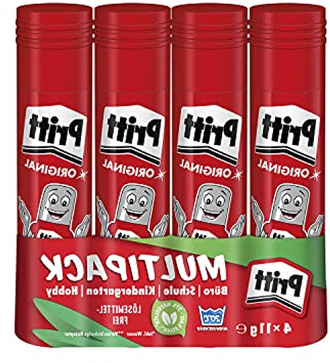 Lijm Stiften - Kleine lijm - Hobby en knutselen - Oplosmiddelvrij - 4 stuks - Multi