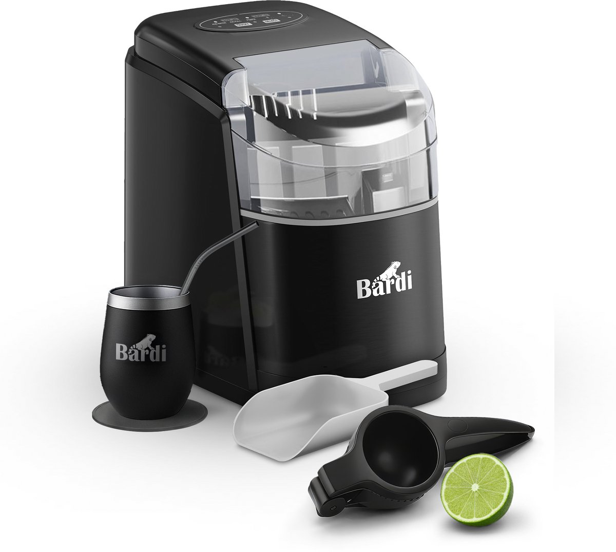 Bardi IJsblokjesmachine Set 1,6L met citruspers
