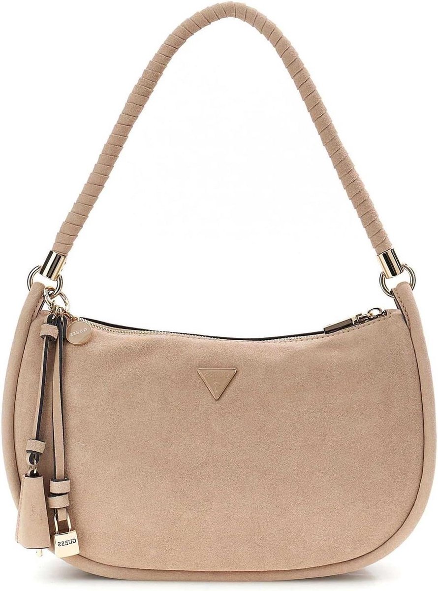 Schoudertas Hobo - Damestas Schoudertas - Dagelijks Gebruik - Versterkte Randen - 29 x 19 x 8 cm - Beige
