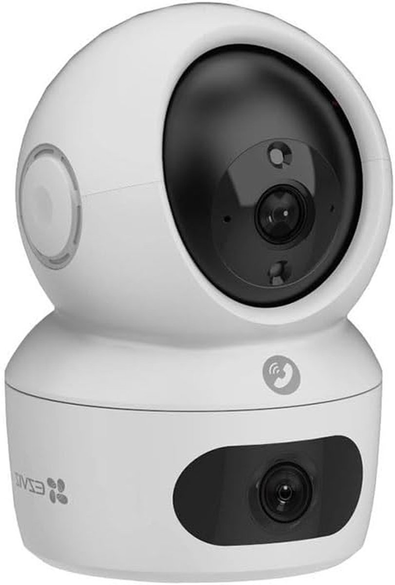 IP Camera - Beveiligingscamera - Huisbewaking - Dubbele 2K Resolutie - 20 x 10.5 x 10.5 cm - Multicolor