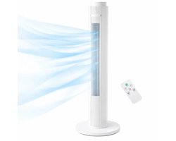 House Of Atelier - Torenventilator - Staande Ventilator - Luchtkoeler - 3 Verstelbare Standen - 60…