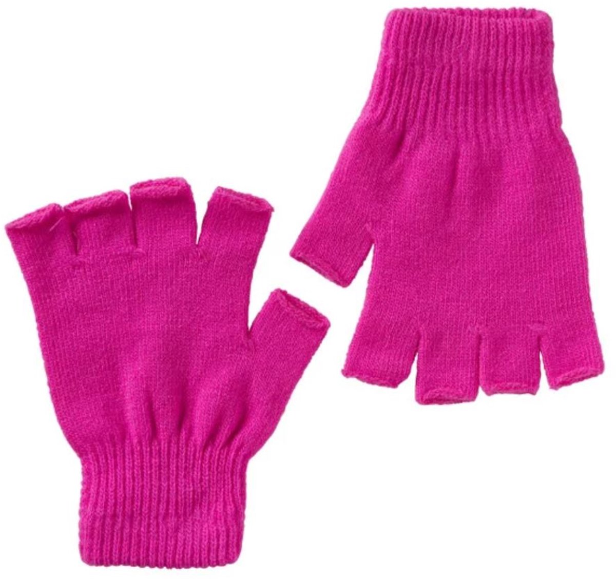 Go Go Gadget - Vingerloze handschoenen - Kort - One Size - 1 paar - Roze