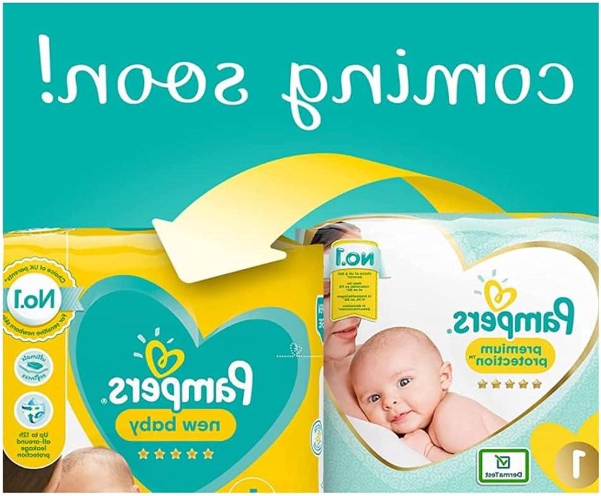 Babyluiers - Wegwerpluiers - Babyverzorging - Tot 12 uur droogte - 3-6 kg - Wit