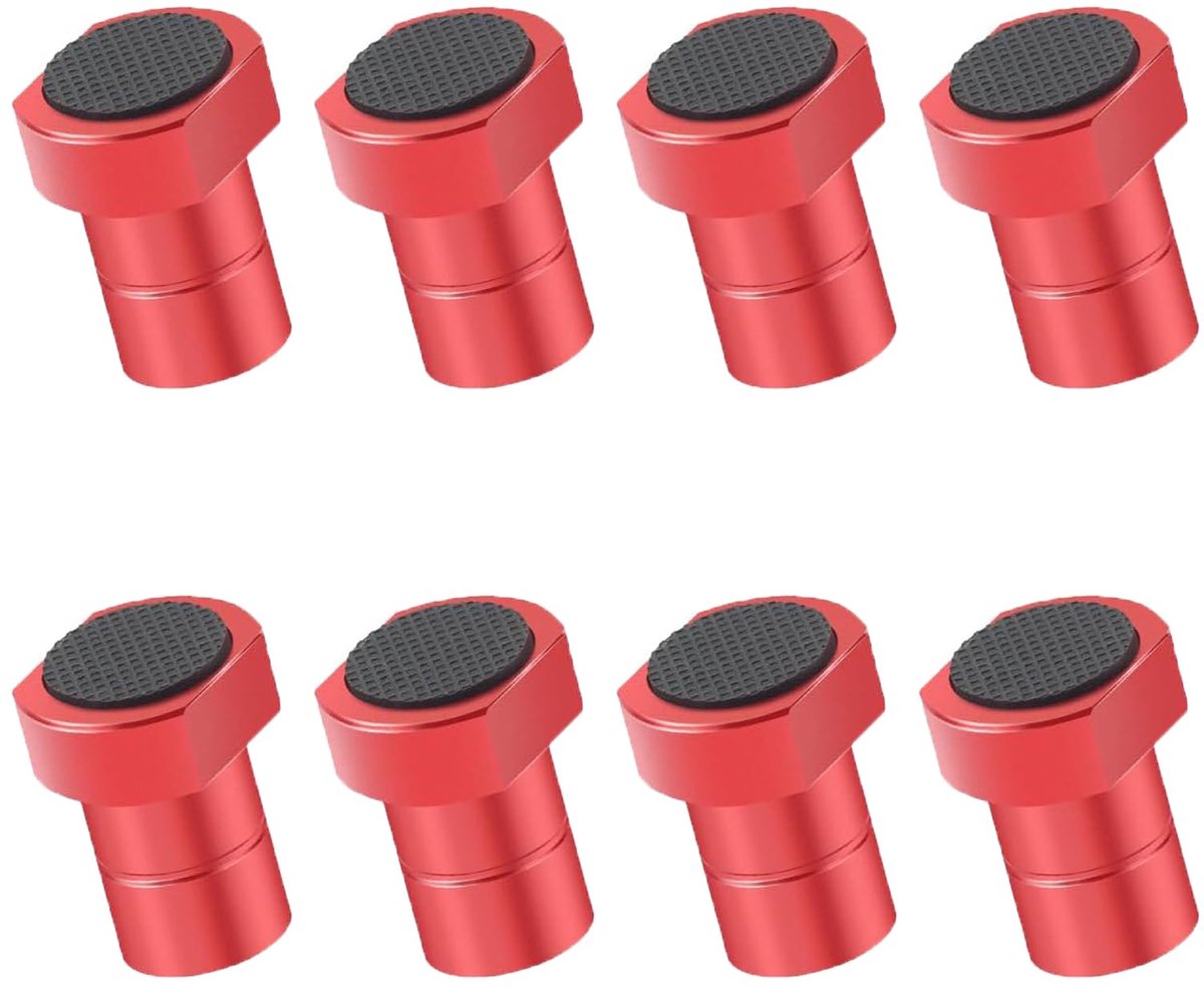 Dailygoods- Tafelstopper 20 mm - Aluminiumlegering - Antislip - 8 Stuks - Houtbewerking - Verbeterde stabiliteit - Bankhaken